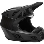 FOX RACING V3 RS BLACK CARBON HELMET