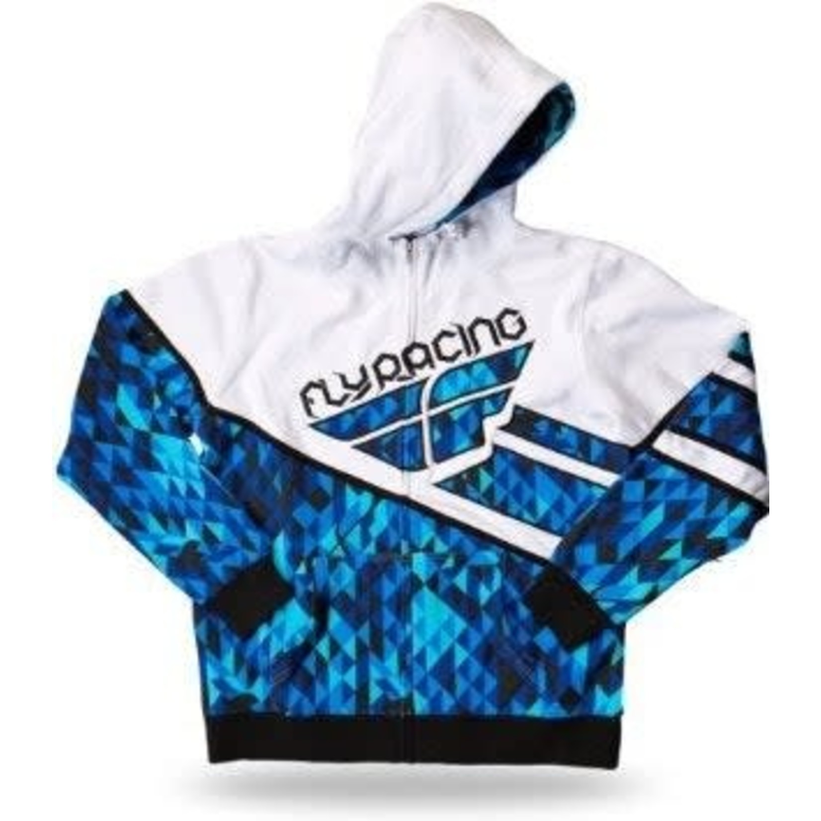 FLY RACING Fly Kinetic Hoodie Blue/White