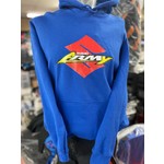 MXTIRE.COM Suzuki Army Fleece Hoodie, Blue