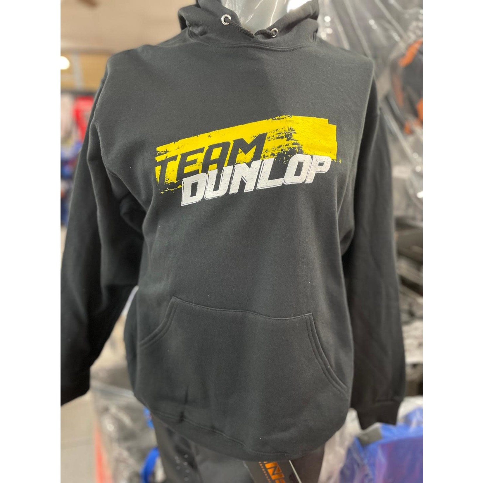 MXTIRE.COM Dunlop Team Fleece Hoodie, Black