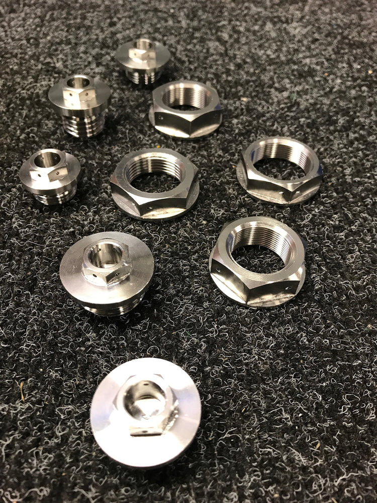 SUPERLITE TITANIUM BOLT KIT YAMAHA YZ125 YZ250 '17-'26
