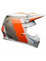 BELL Moto-9 Flex Division Matte/Gloss White/Orange/Sand