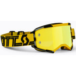 SCOTT FURY GOGGLE YELLOW/BLACK YELLOW CHROME WORKS