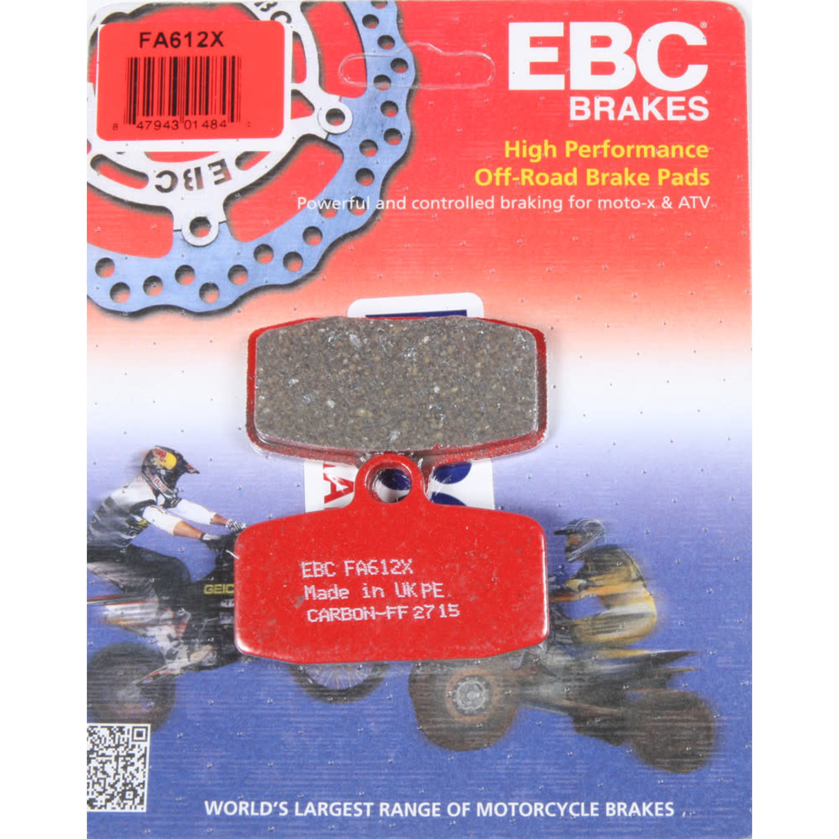 EBC EBC Brake Pads FA612X