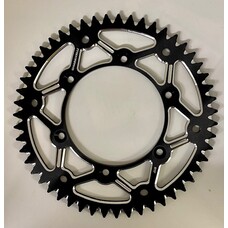 CHT CHIARAVALLI CHIARAVALLI REAR SPROCKET 48T KTM/HUSQ/GASGAS BIG BIKE BLACK