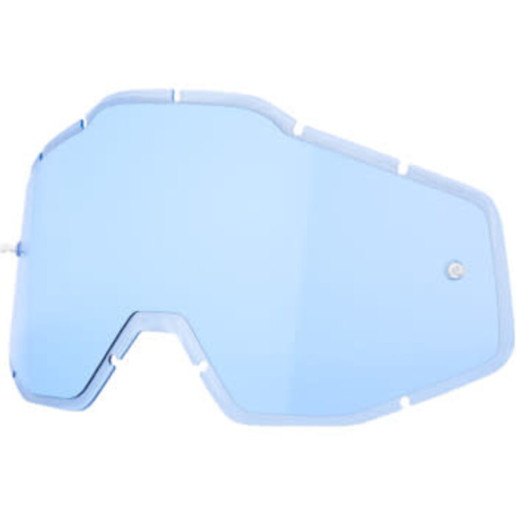 100% 100% Injected Replacement Lens Gen 1 - Racecraft 1 / Accuri 1 / Strata 1 - Blue
