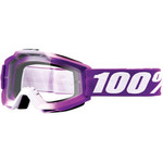 100% Accuri Goggle Framboise-Clear 50200-287-02
