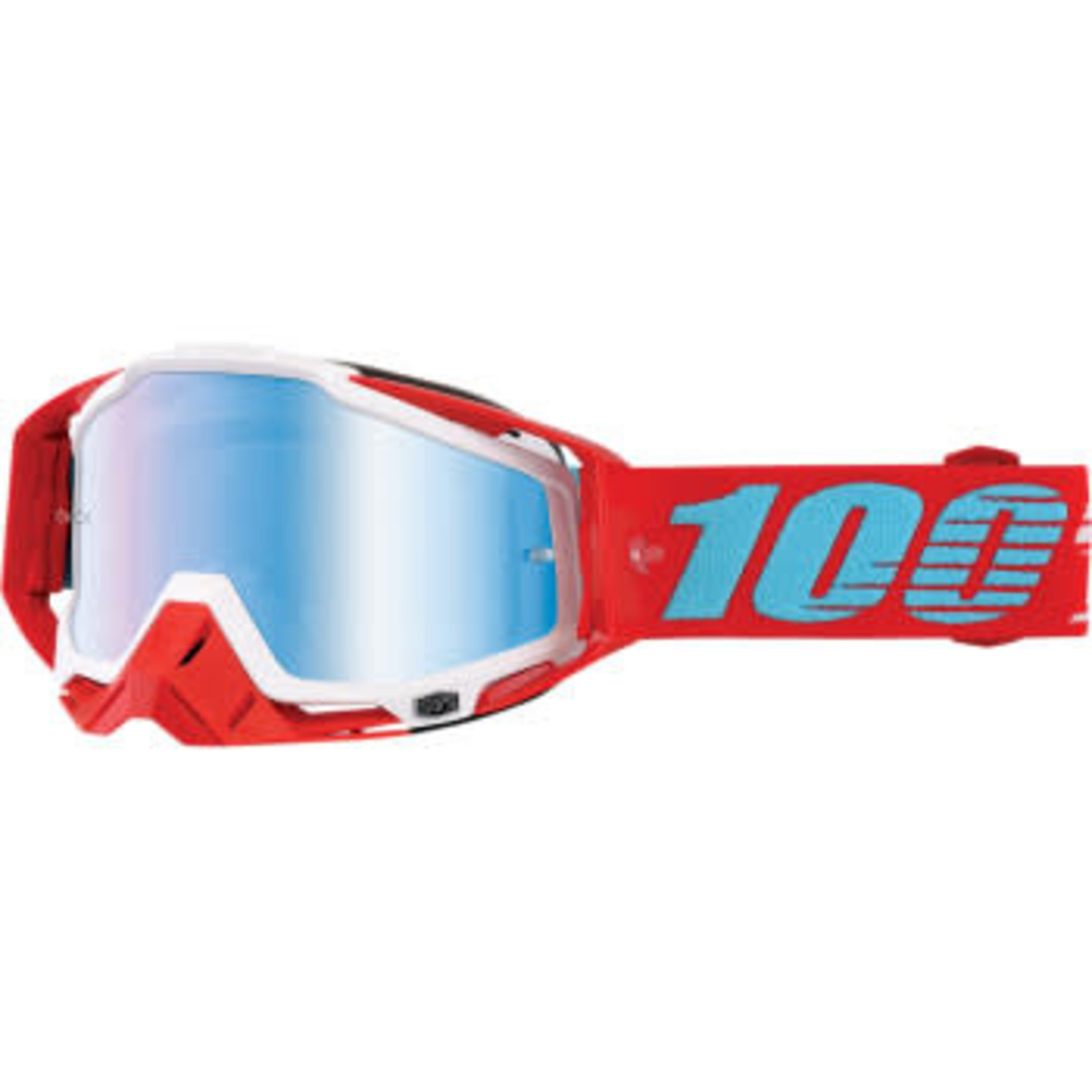 100% RACECRAFT Goggle Kepler - Mirror Blue Lens