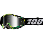 100% RACECRAFT Goggle Bootcamp - Mirror Silver Lens