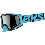 EKS BRAND OUTRIGGER GOGGLE BLACK/ICE BLU W/SILVER MIRROR