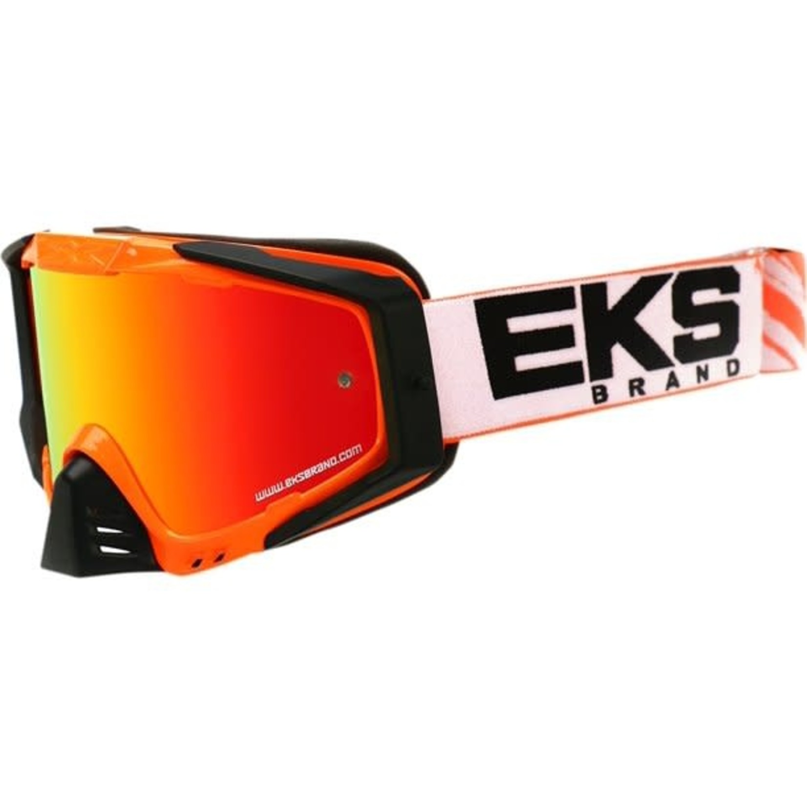 EKS BRAND OUTRIGGER GOGGLE FLO ORANGE/BLACK/WHITE MXTIRE