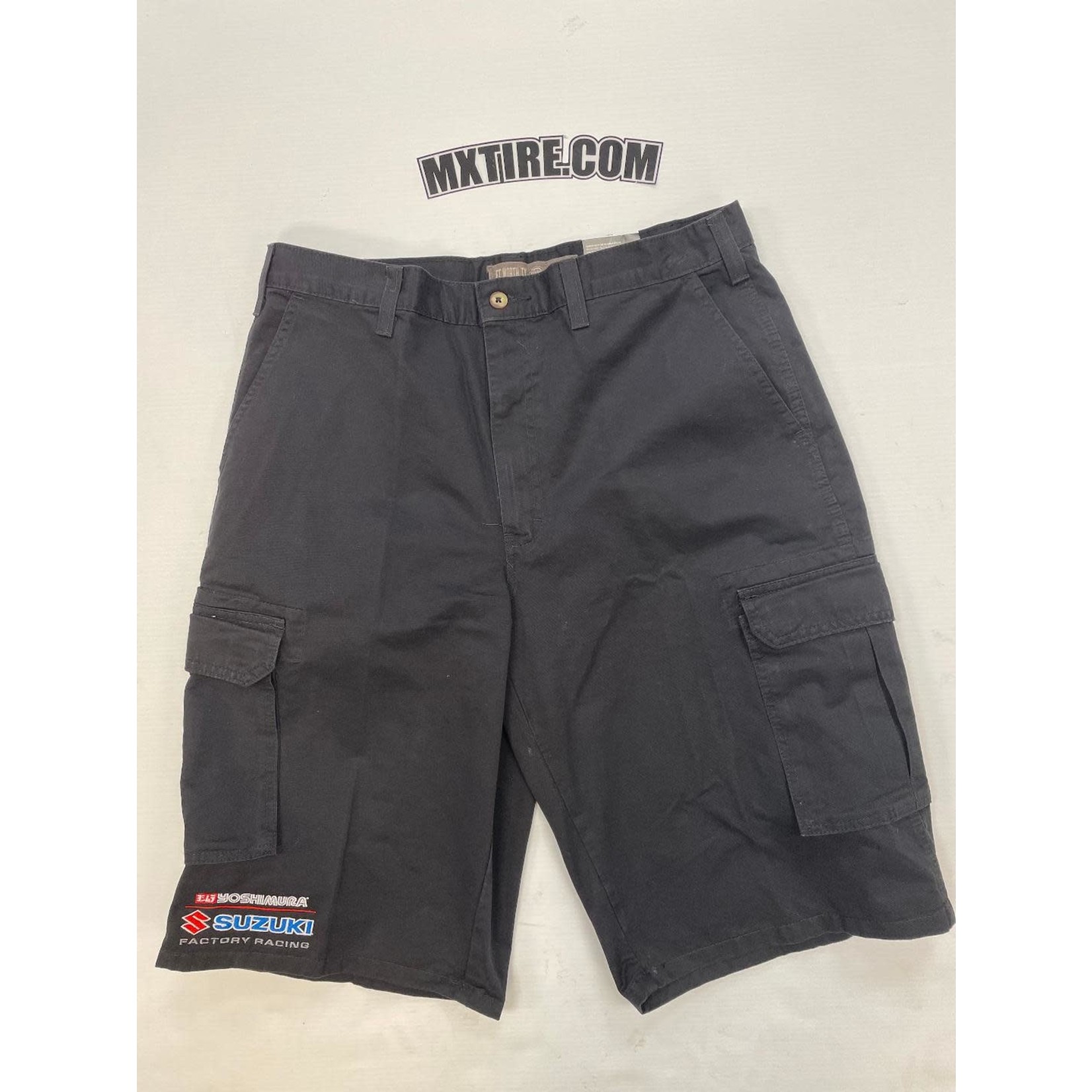 MXTIRE.COM Dickies Yoshimura Suzuki Factory Racing Short, Black