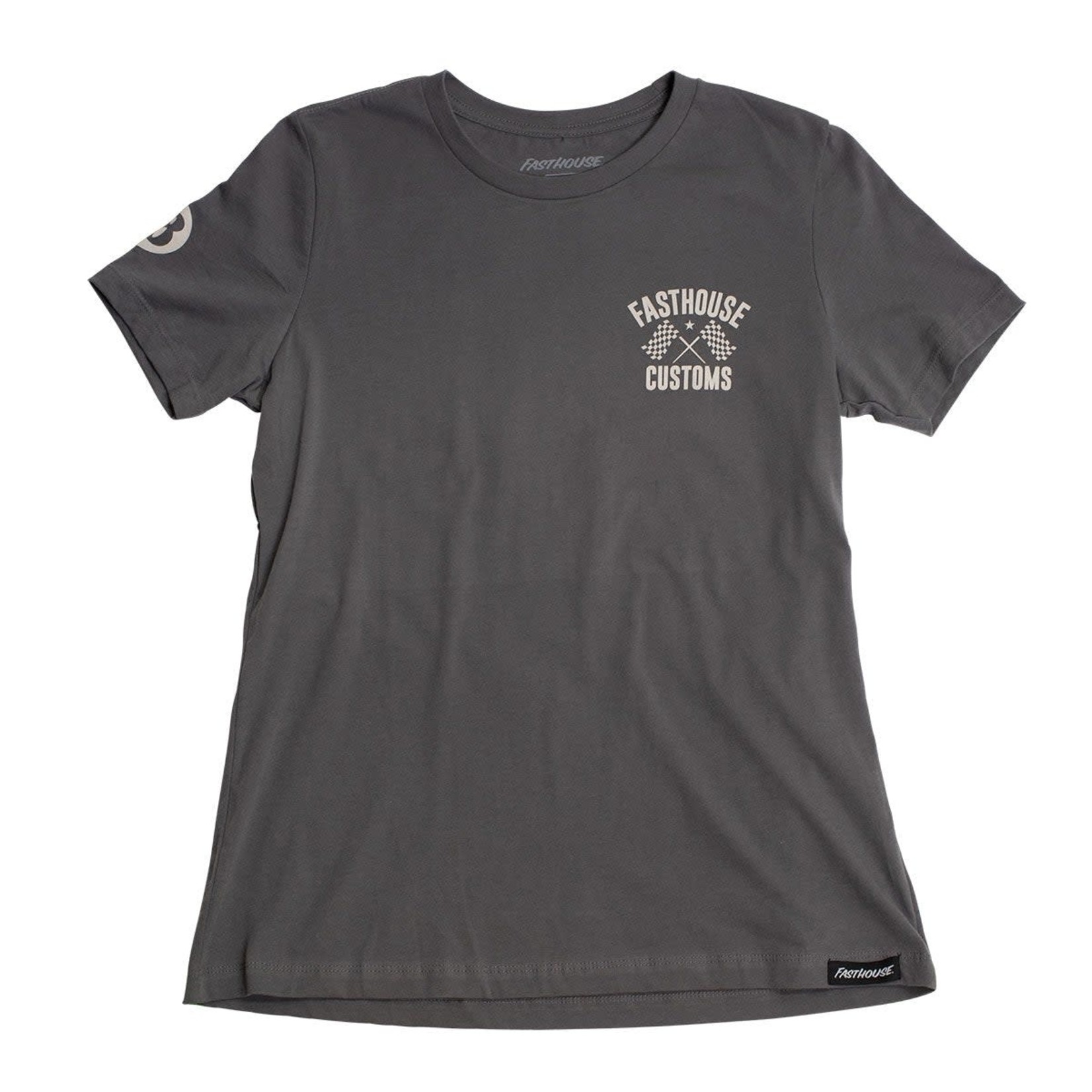 FASTHOUSE Fasthouse Women's 68 Trick Tee, Asphalt