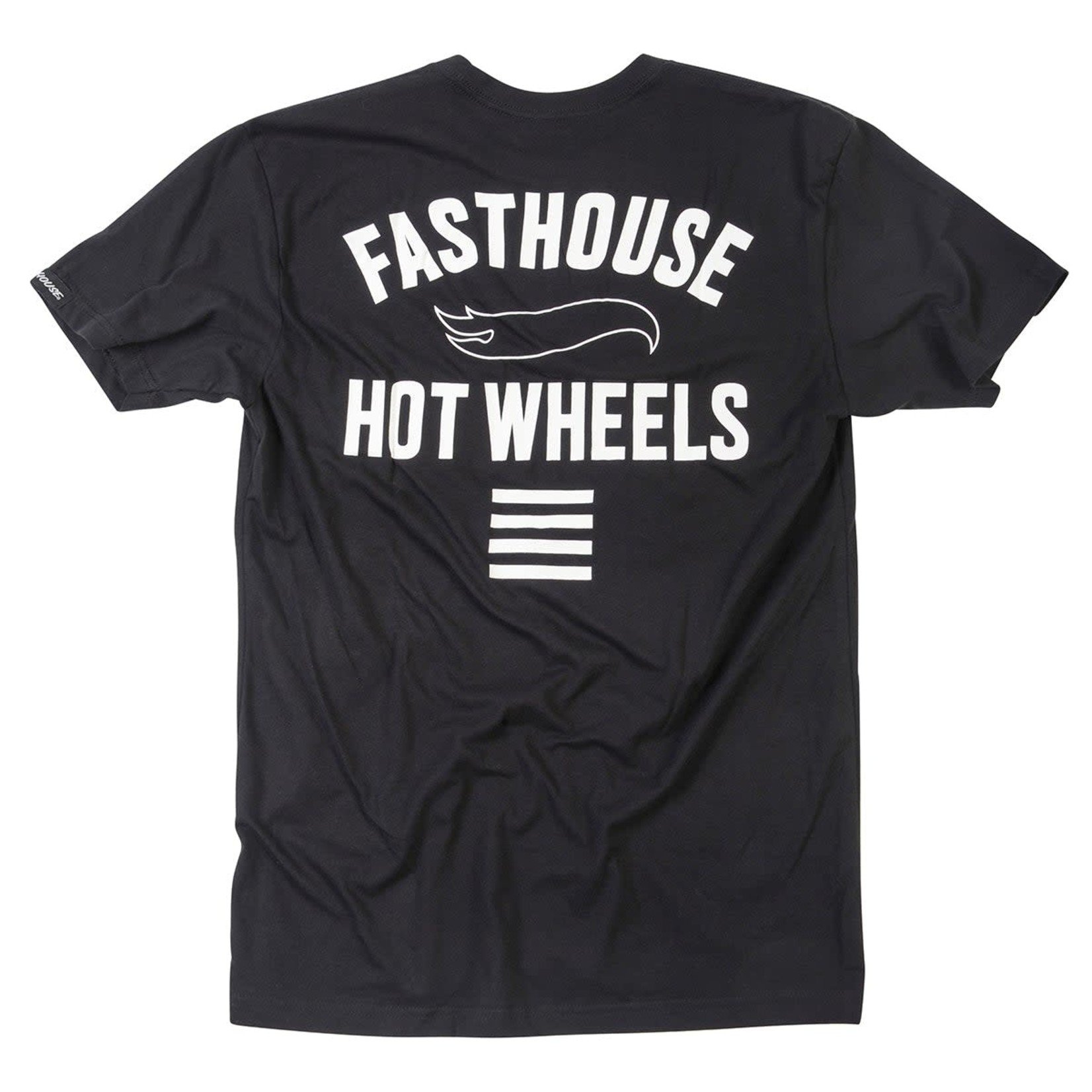 FASTHOUSE Fasthouse Major Hot Wheels Tee, Black