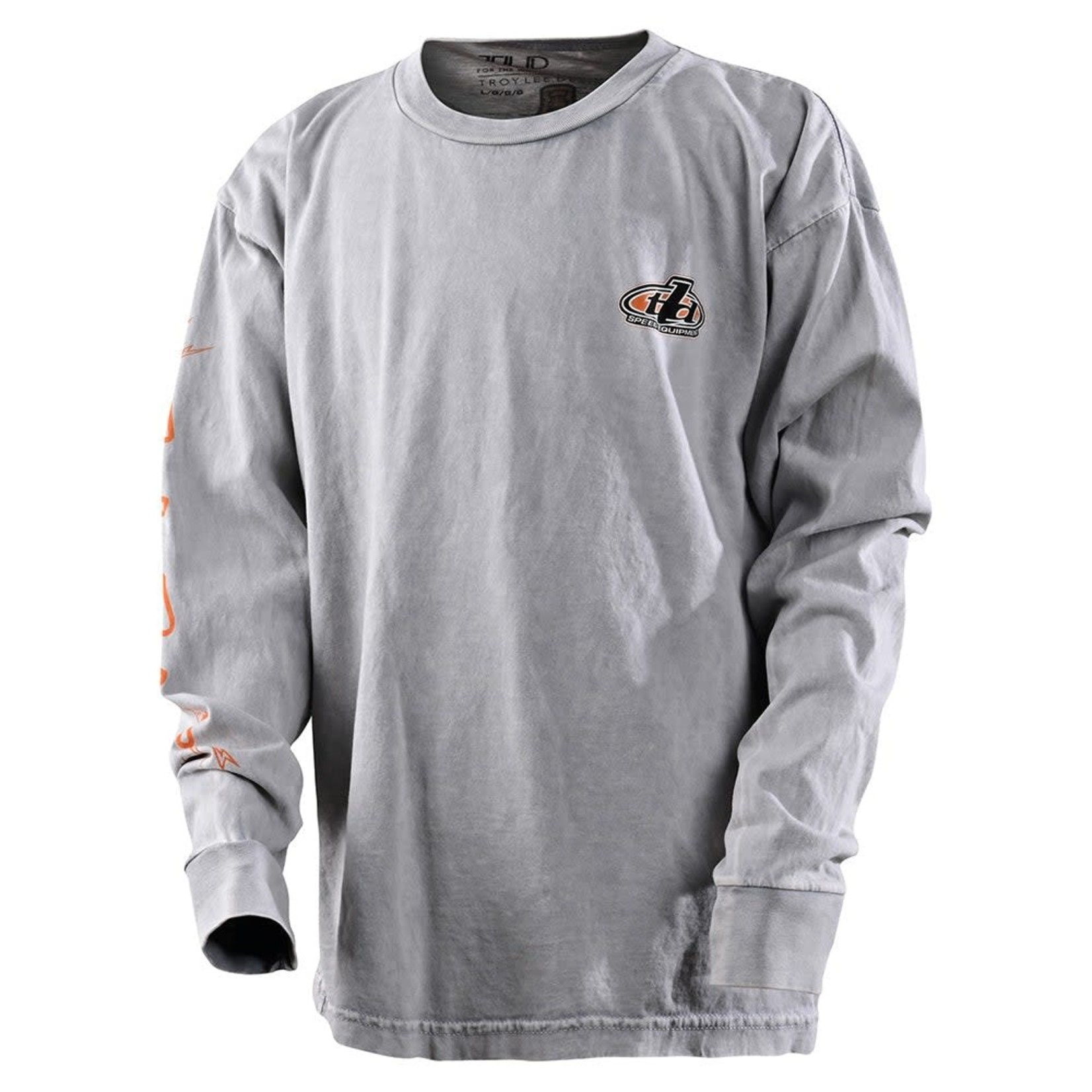 TROY LEE DESIGNS Pistonbone LS Tee, Gray