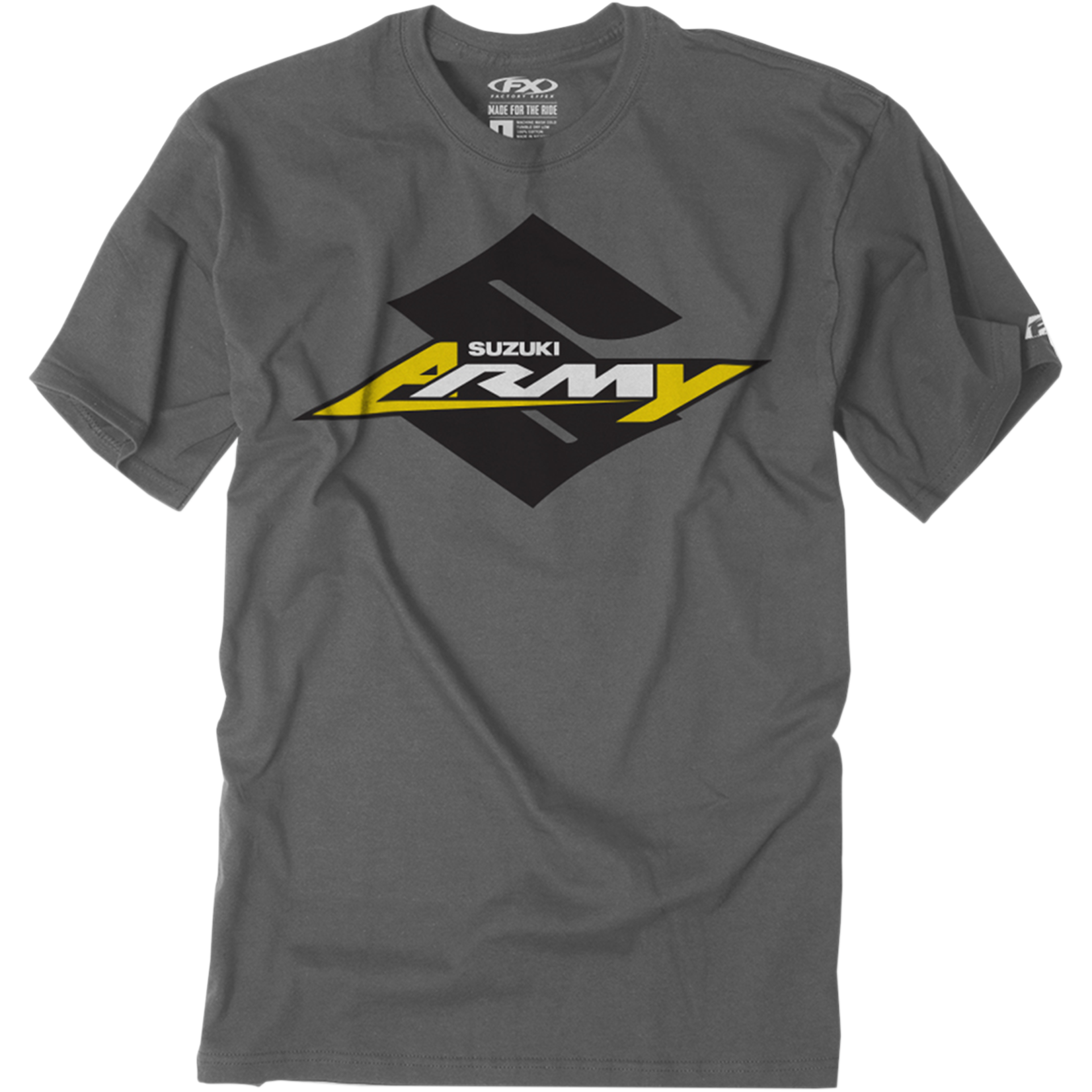 FACTORY EFFEX Youth Suzuki Army Tee, Charcoal