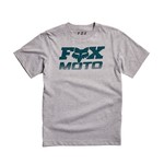 FOX RACING Youth Charger SS Tee, LT Heather Gray
