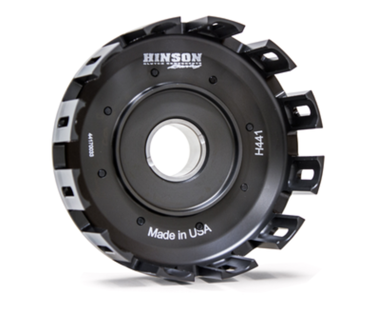 HINSON BILLET CLUTCH BASKET YAM W/ KICK STARTER GEAR YZ250F '14