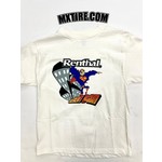 MXTIRE.COM Kids Jeremy McGrath Renthal Tee, White