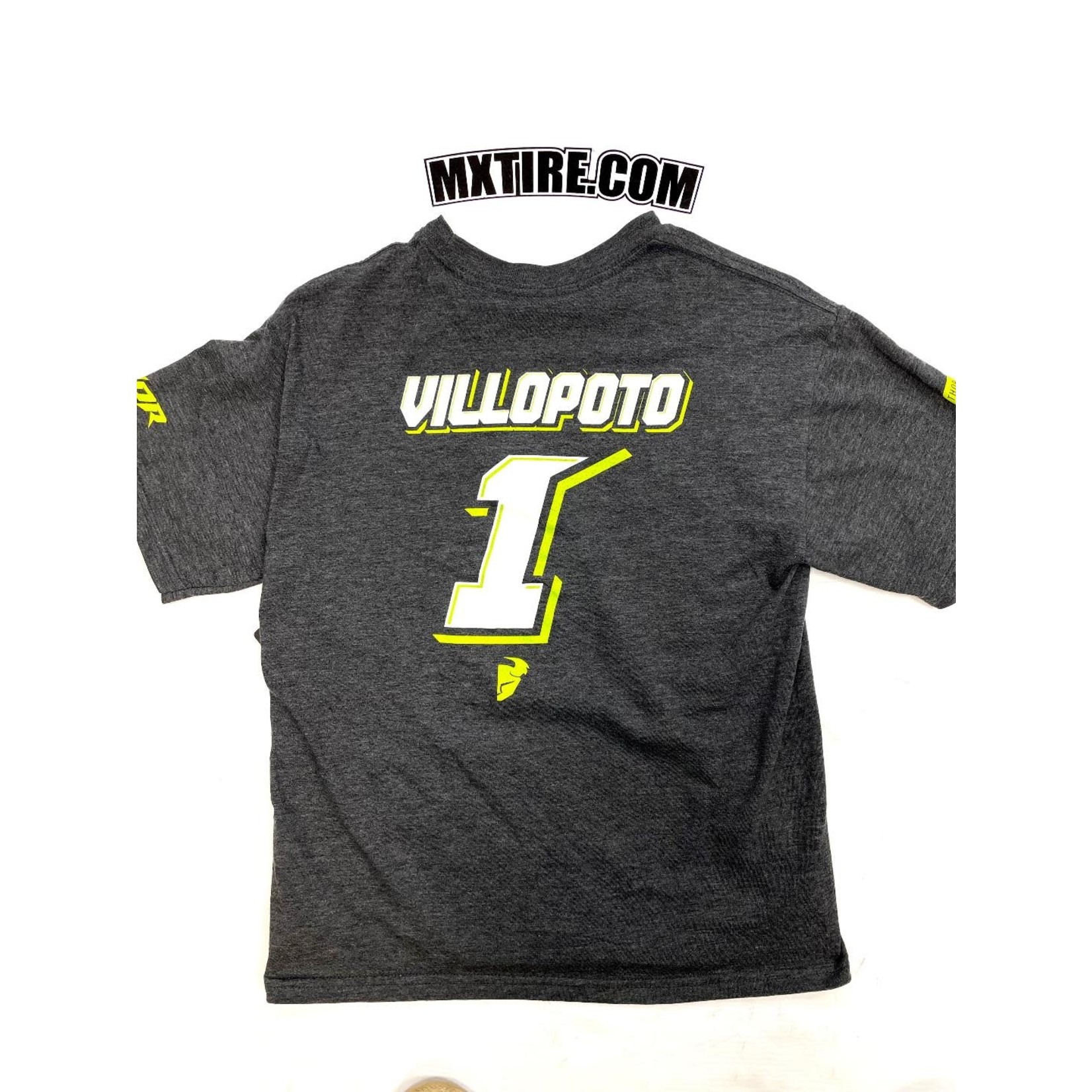 THOR Youth Villopoto Rider Tee, Charcoal