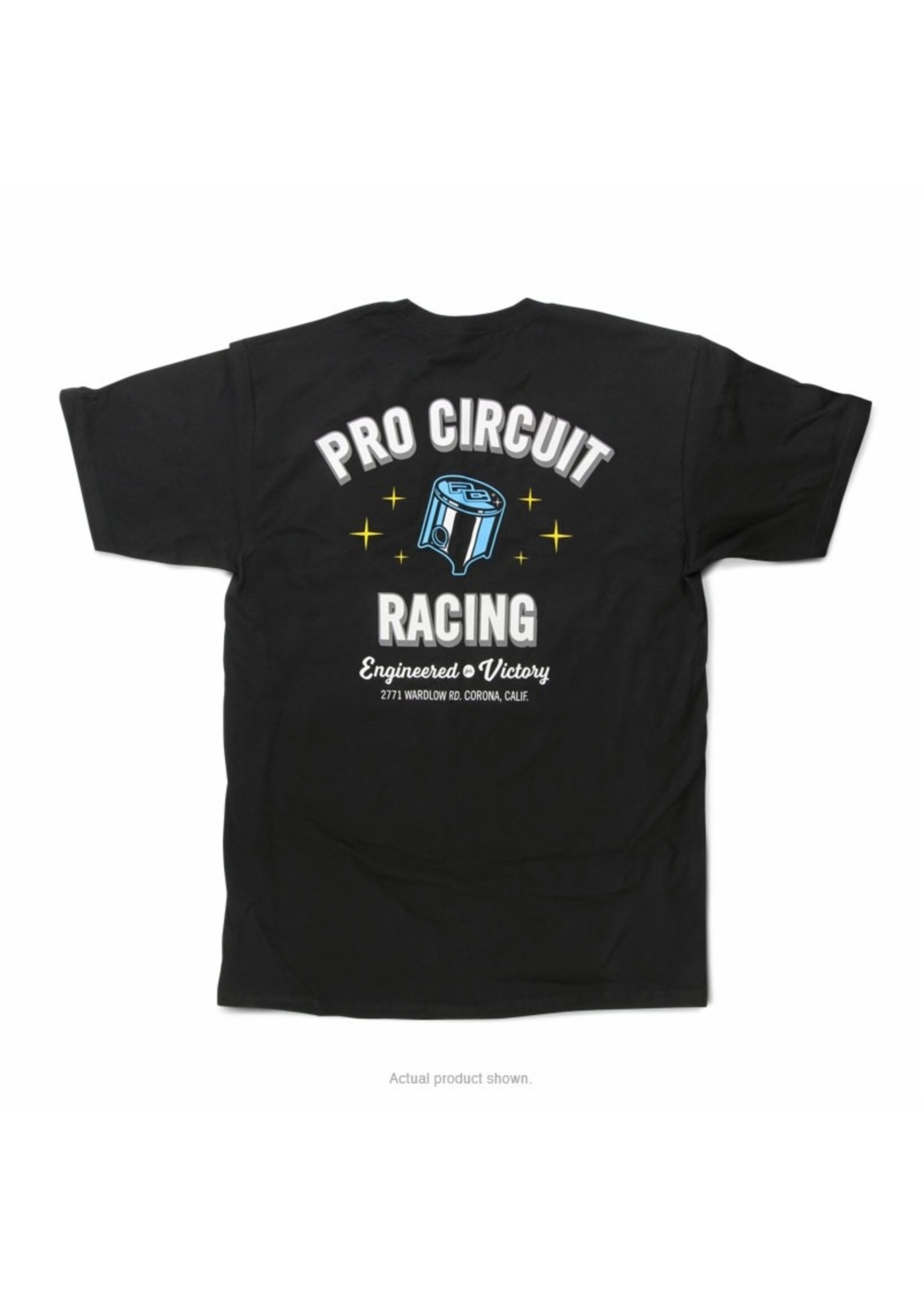PRO CIRCUIT Engineered for Victory Tee, Black