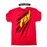 FLY RACING Fly Racing Tee, Red