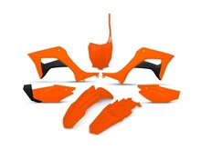 UFO CRF 110 19-20 Plastic Kit Flo-Orange (HOKIT124FFLU)