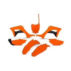 UFO CRF 110 19-20 Plastic Kit Flo-Orange (HOKIT124FFLU)