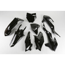 UFO KTM 85/105 18-21 Plastic Kit Black (KTKIT519001