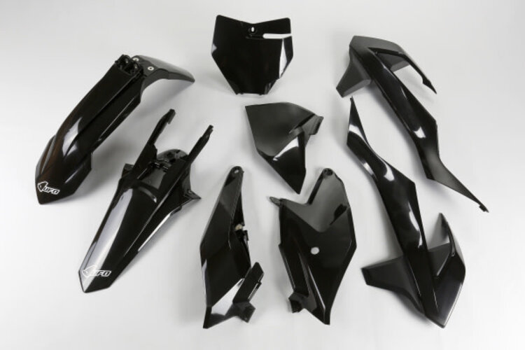 UFO KTM 85/105 18-21 Plastic Kit Black (KTKIT519001