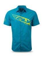 FLY RACING Fly Pit Shirt, Teal