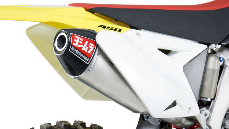 YOSHIMURA 219202D320 YOSHIMURA RS-4 EXHAUST SLIP-ON SUZUKI RMZ450 '08