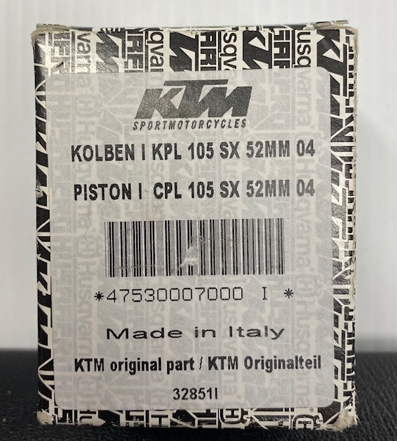 KTM 2011-2017 KTM 105 SX 105sx Piston 