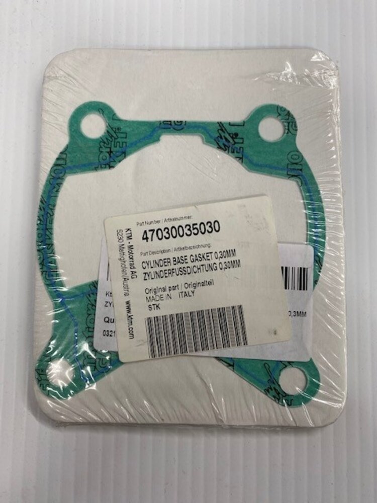KTM / GASGAS / HUSQVARNA 47030035030 CYLINDER BASE GASKET .30MM