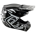 TROY LEE DESIGNS GP HELMET; OVERLOAD CAMO BLACK / GRAY