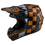 TROY LEE DESIGNS SE4 POLYACRYLITE; CHECKER BLACK / GOLD