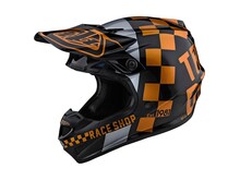 TROY LEE DESIGNS SE4 POLYACRYLITE; CHECKER BLACK / GOLD