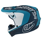 TROY LEE DESIGNS SE4 POLYACRYLITE HELMET; CORSA MARINE