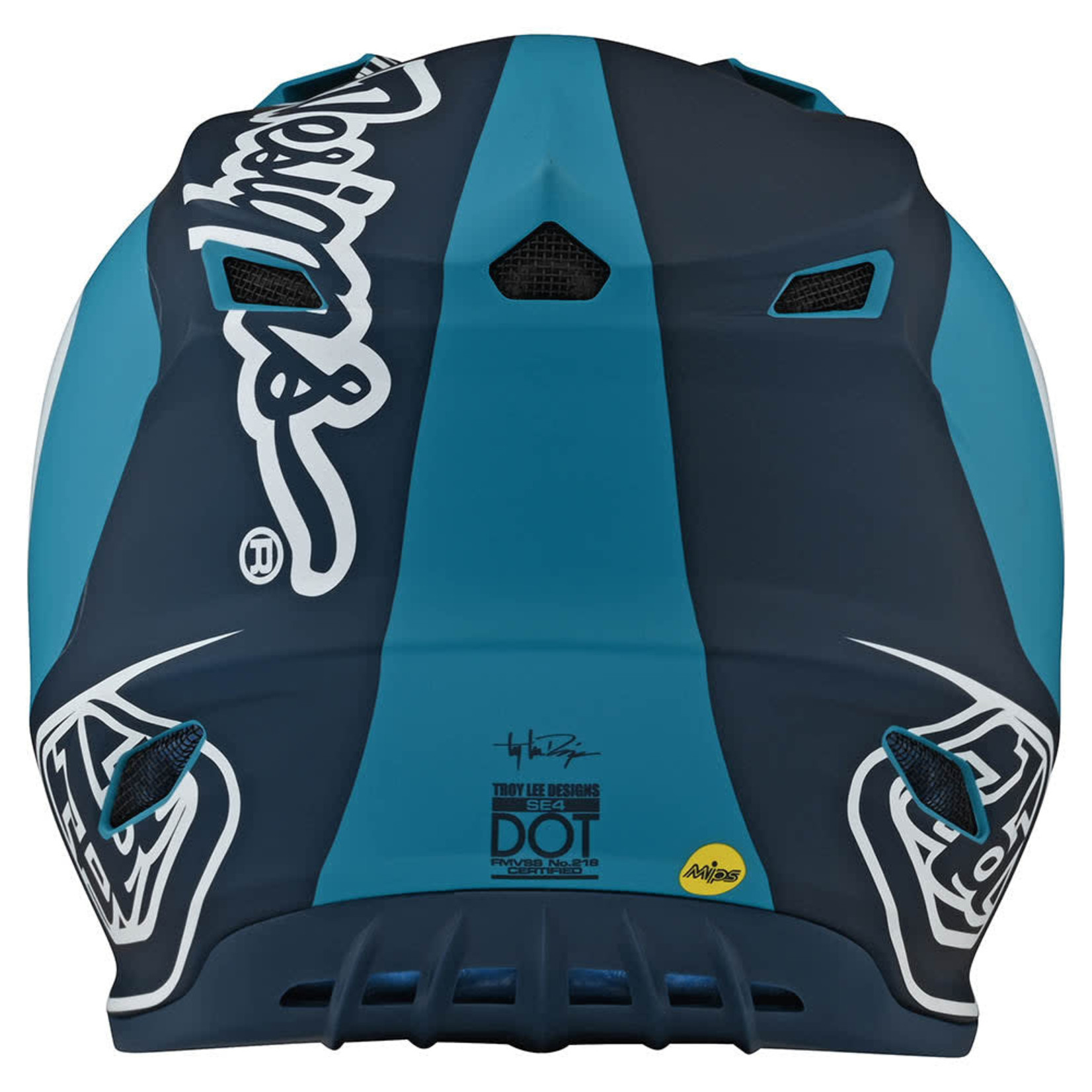 TROY LEE DESIGNS SE4 POLYACRYLITE HELMET; CORSA MARINE