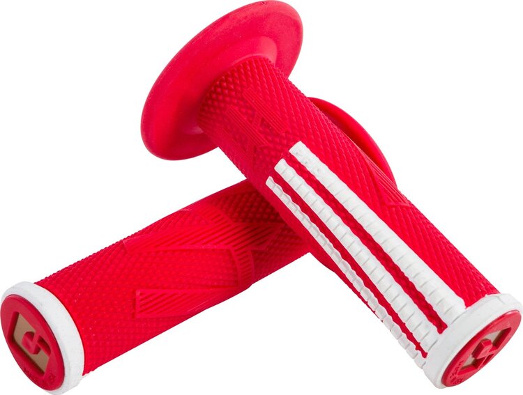 ODI EMIG2 PRO V2 LOCK-ON GRIP RED/WHITE