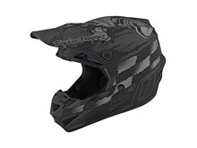 TROY LEE DESIGNS SE4 POLYACRYLITE HELMET STRIKE GRAY / SILVER