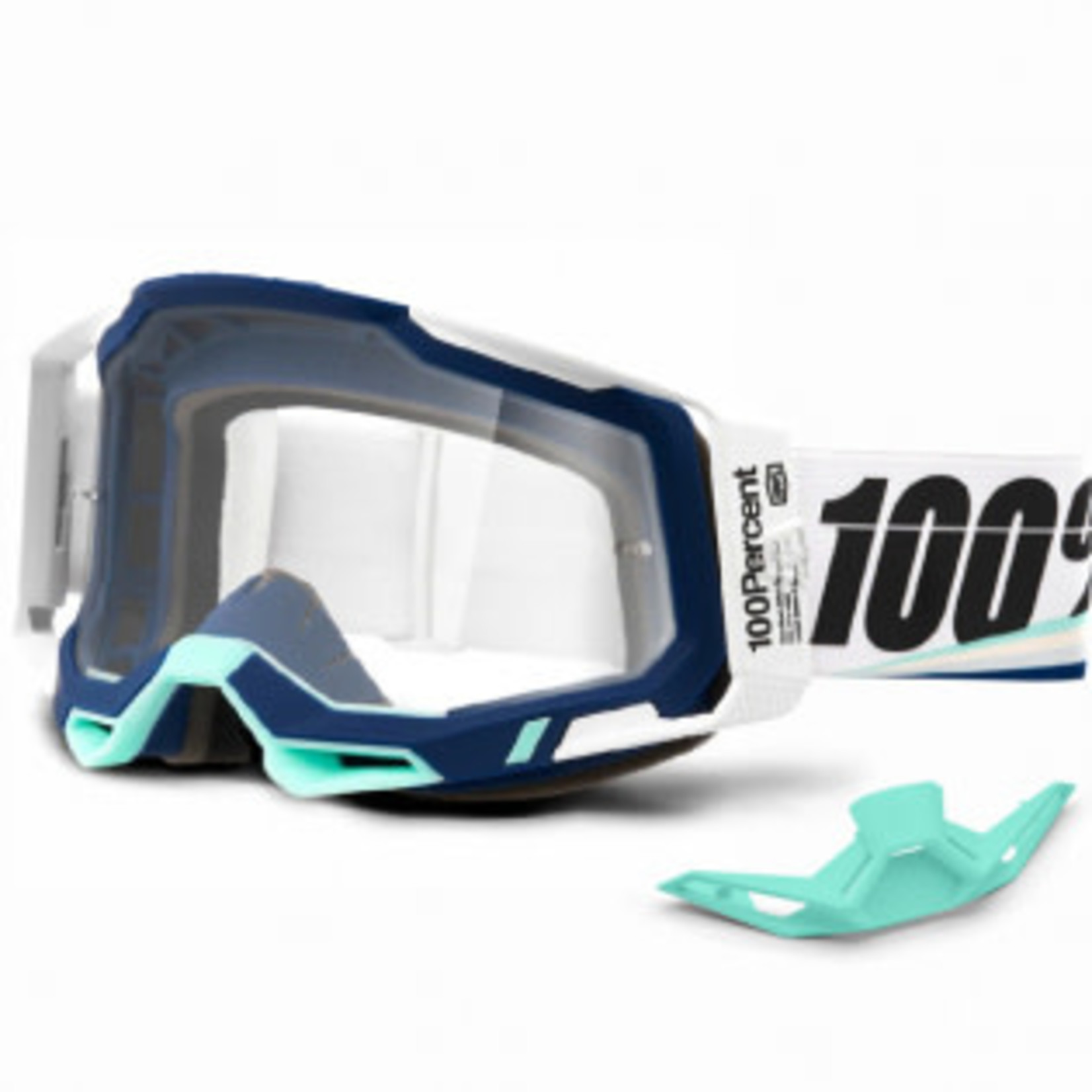 100% RACECRAFT 2 Goggle Arsham - Clear Lens