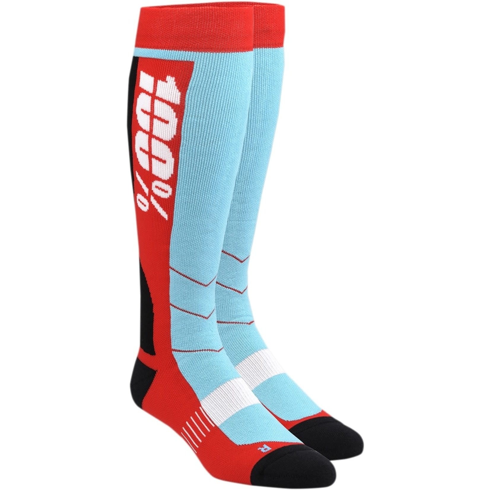 100% HI-SIDE Performance Socks, Red