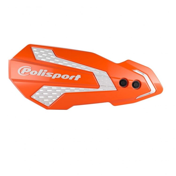 POLISPORT POLISPORT  UNI FLOW HANDGUARDS ORANGE/WHITE