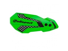POLISPORT POLISPORT MX UN FLOW HANGUARDS GREEN/BLACK