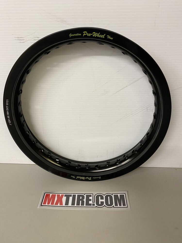 Pro-Wheel PIT BIKE WHEEL 12"  (BLACK)