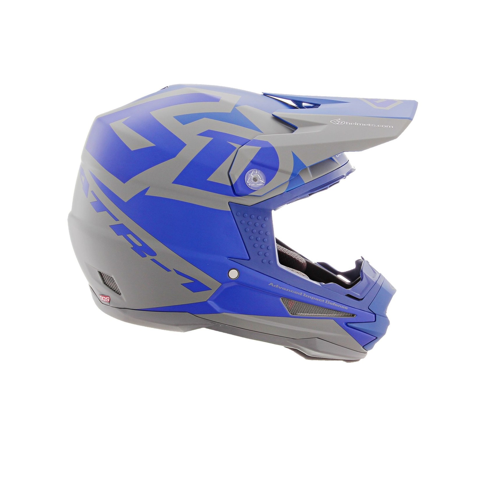 6D HELMETS 6D ATR-1 Switch Blue/Grey Matte (XL)