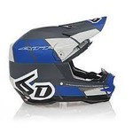 6D HELMETS 6D ATR-1 Helmet Shear Blue/Grey/Black Matte  (MED)