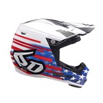 6D HELMETS 6D ATR-2Y Youth Helmet Patriot Red/White/Blue  (YXL)