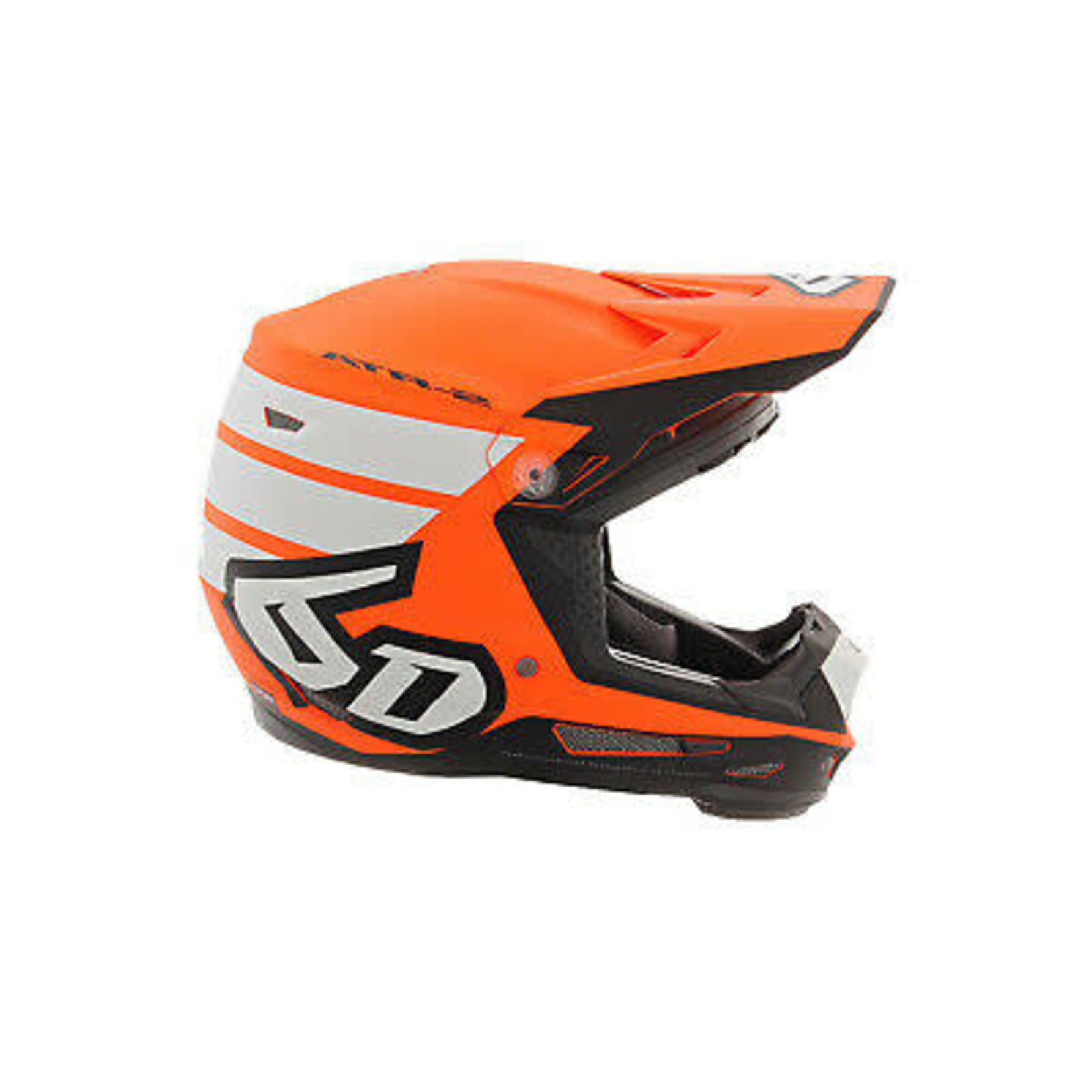 6D HELMETS ATR-2Y Stripe Neon Orange Matte